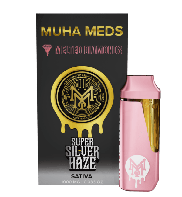 Super Silver Haze Melted Diamonds Disposable