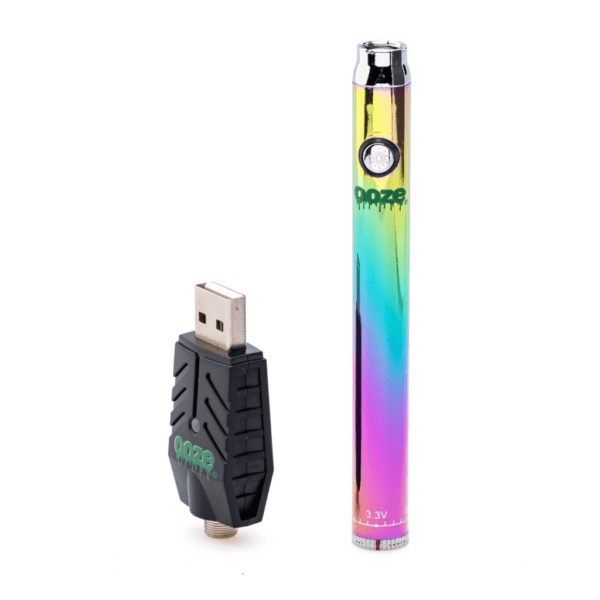 Ooze Slim Twist Pen Vape Battery – Rainbow