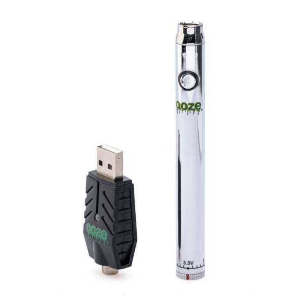 Ooze Slim Twist Pen Vape Battery – Cosmic Chrome