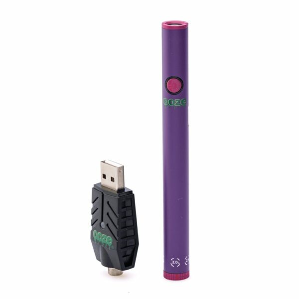 Ooze Slim Twist Pen 2.0 Vape Battery – Ultra Purple