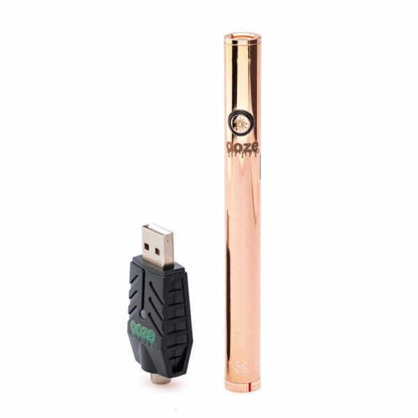 Ooze Slim Twist Pen 2.0 Vape Battery – Rose Gold