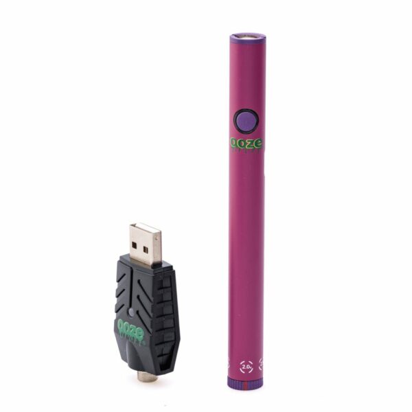 Ooze Slim Twist Pen 2.0 Vape Battery – Atomic Pink