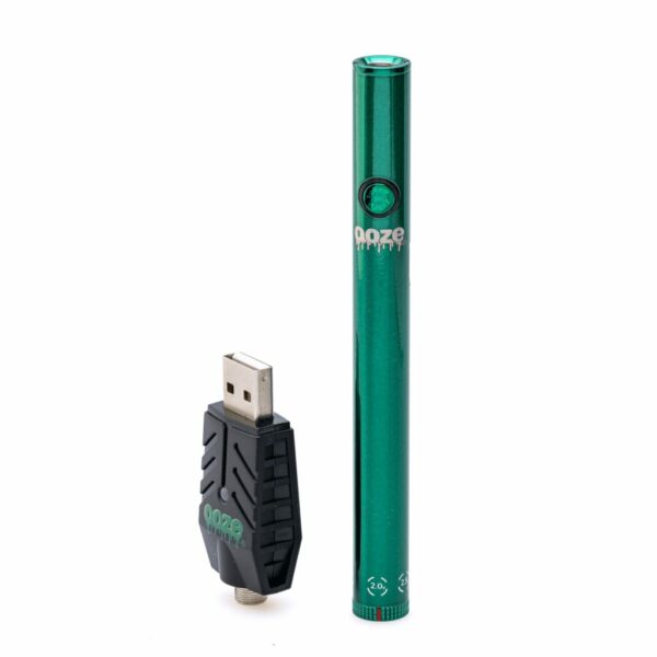 Ooze Slim Twist Pen 2.0 Vape Battery – Aqua Teal