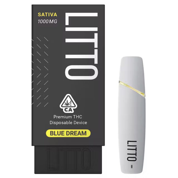 LITTO – Blue Dream – Premium THC Disposable Vape Pen – 1G